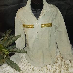 J. Crew Chevron Shirt
